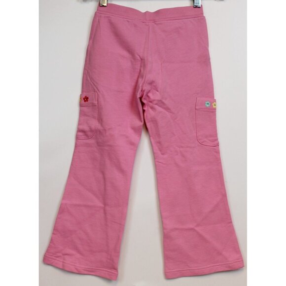 NEW 2007 Gymboree Spring Rainbow Yoga Pants 10 Flower Embroidery Pockets Lounge - Picture 4 of 6